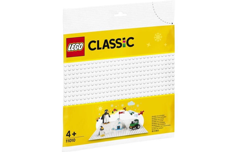 LEGO Classic Witte bouwplaat | 11010