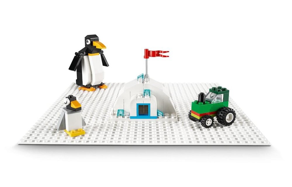 LEGO Classic 11010 - Witte bouwplaat