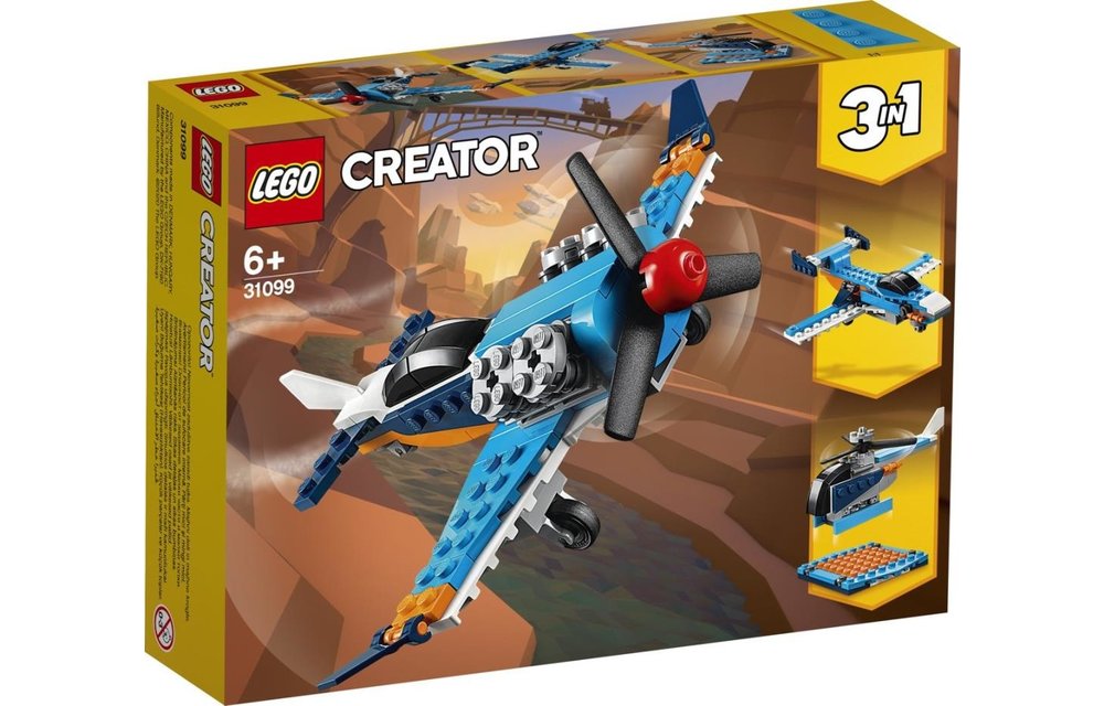 LEGO Creator 31099 - Propellervliegtuig