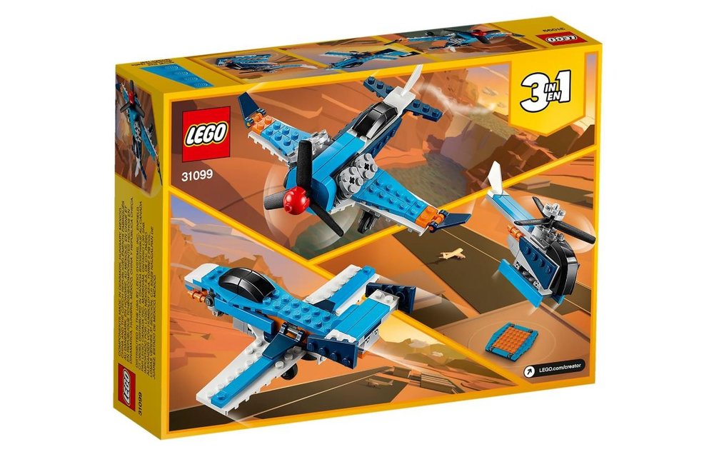 LEGO Creator 31099 - Propellervliegtuig