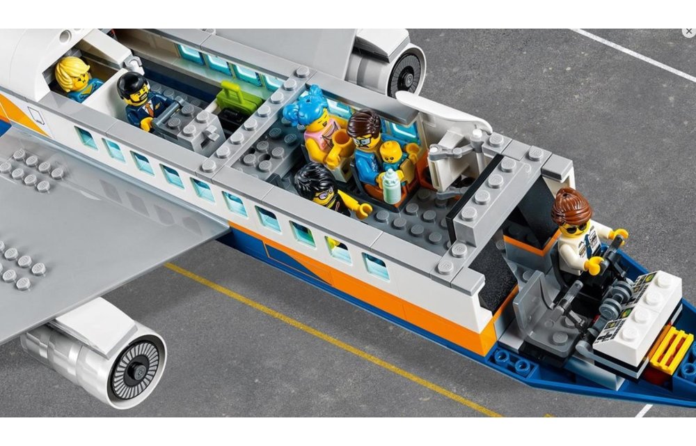 LEGO City 60262 - Passagiersvliegtuig