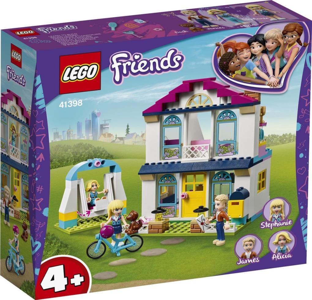 Plaatsen met tijd Penelope LEGO Friends 41398 - Stephanie`s Huis - Bouwspeelgoed.nl