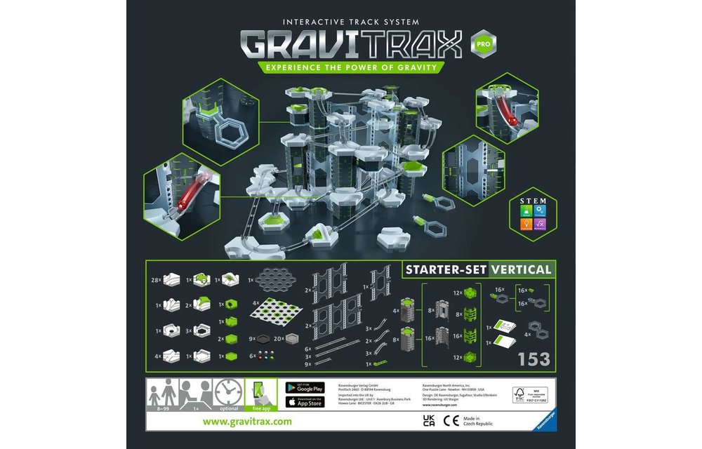 GraviTrax PRO Starter Set Vertical