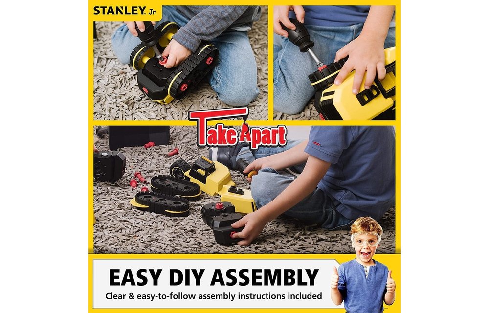 Stanley Jr. Demonteerbare Graafmachine