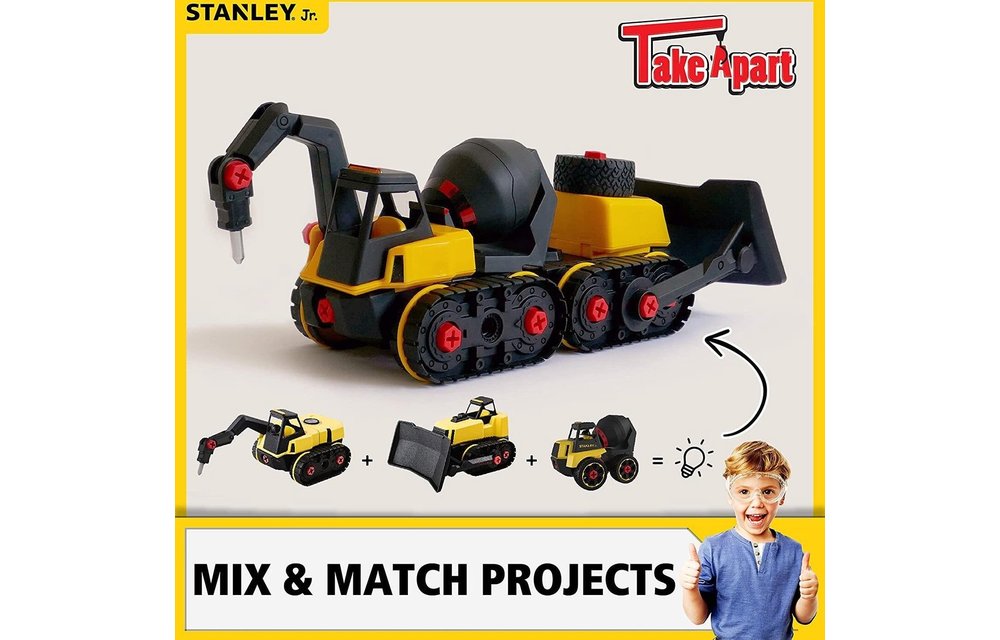 Stanley Jr. Demonteerbare Graafmachine