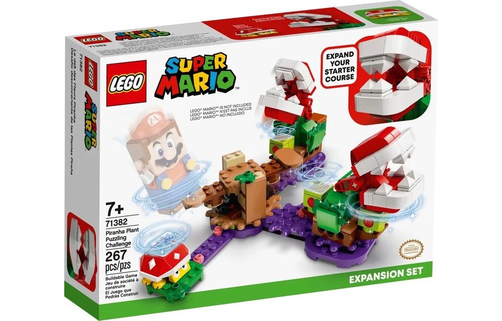 LEGO - Super Mario Uitbreidingsset: Piranha Plant-puzzeluitdaging | 71382