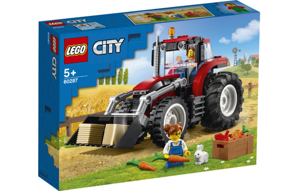 Gemakkelijk Berg Vesuvius Hobart LEGO City Tractor 60287 kopen? - Bouwspeelgoed.nl