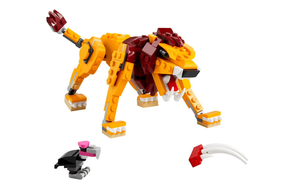 LEGO Creator 3-in-1 Wilde Leeuw | 31112