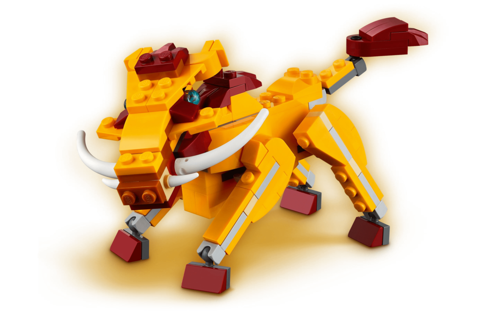 LEGO Creator 3-in-1 Wilde Leeuw | 31112