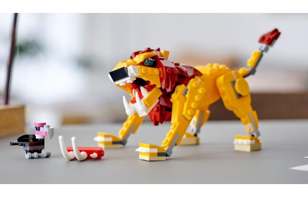 LEGO Creator 3-in-1 Wilde Leeuw | 31112