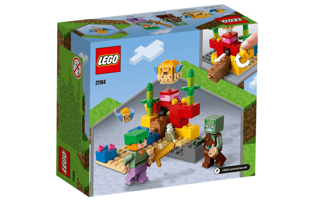 LEGO Minecraft Het koraalrif | 21164