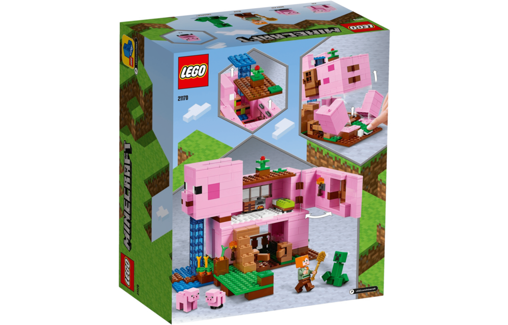 LEGO Minecraft Het varkenshuis | 21170