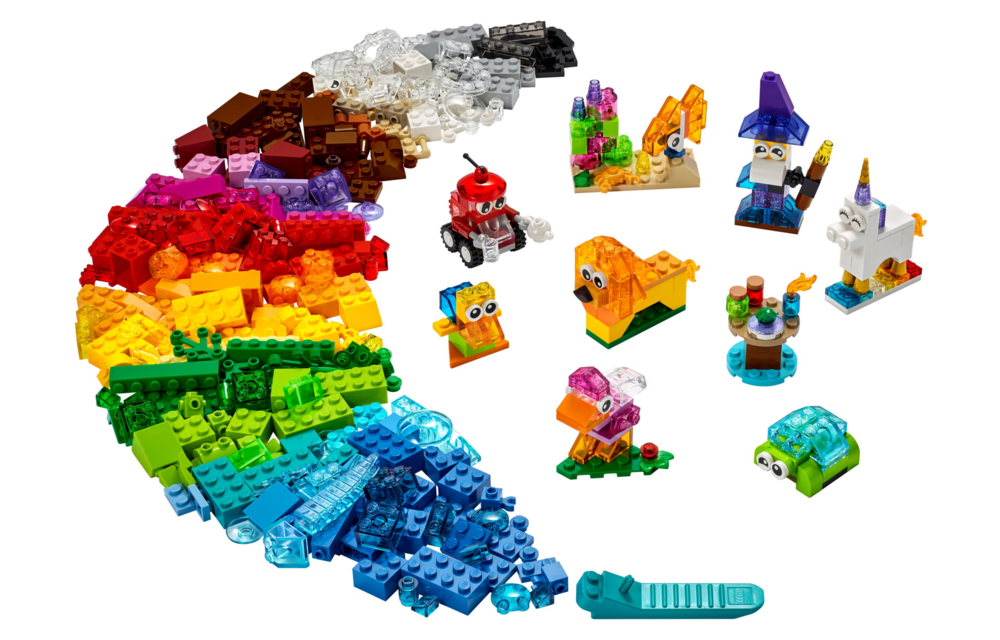 LEGO Classic Creatieve Transparante Stenen | 11013