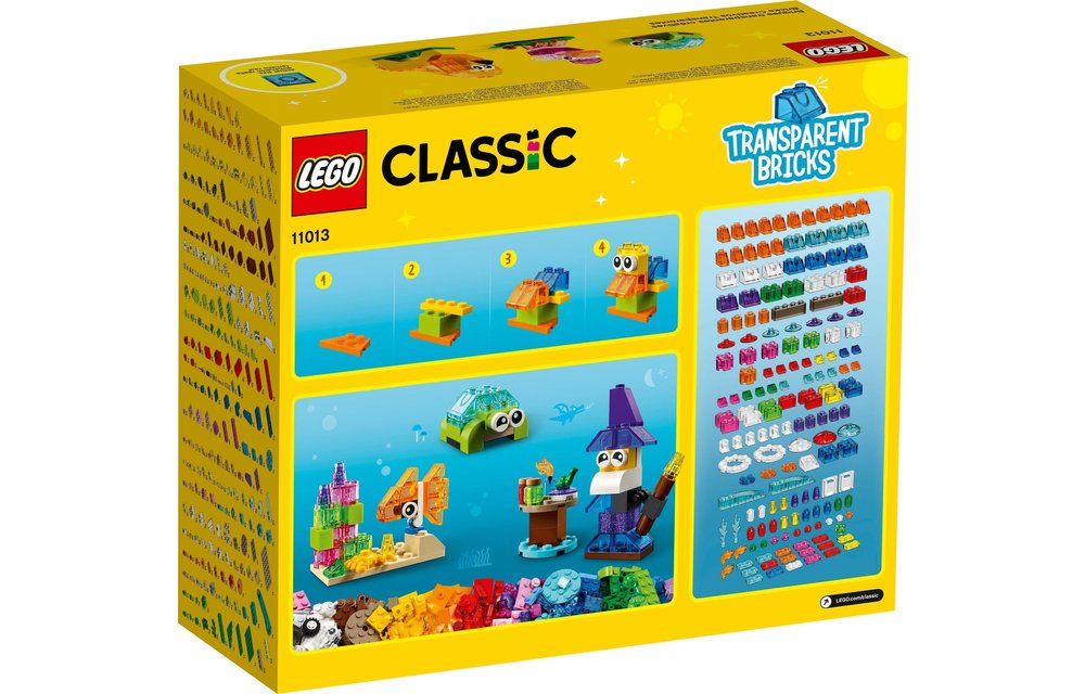 LEGO Classic Creatieve Transparante Stenen | 11013