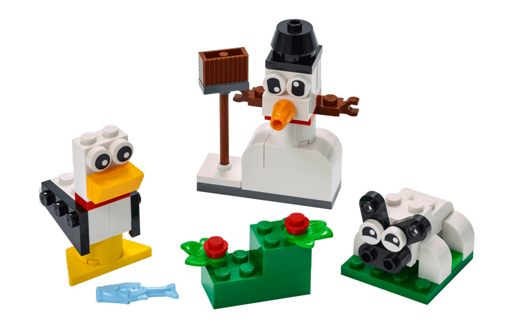 LEGO Classic Creatieve witte stenen | 11012