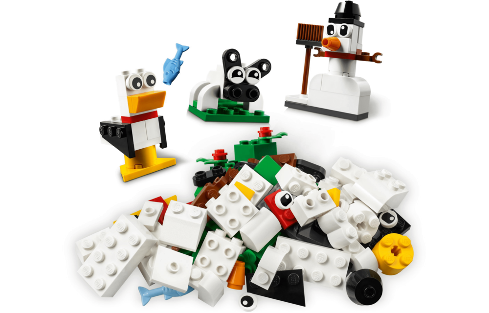 LEGO Classic Creatieve witte stenen | 11012