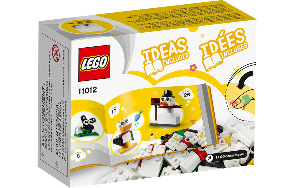 LEGO Classic Creatieve witte stenen | 11012