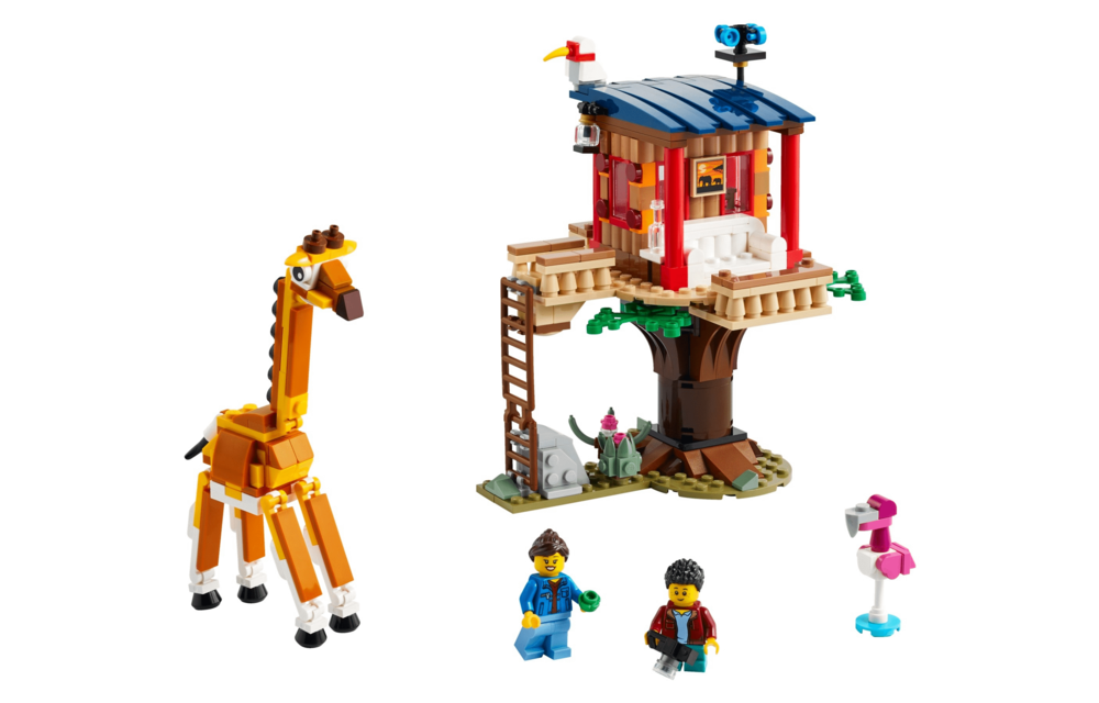 LEGO Creator 3-in-1 Safari wilde dieren boomhuis | 31116