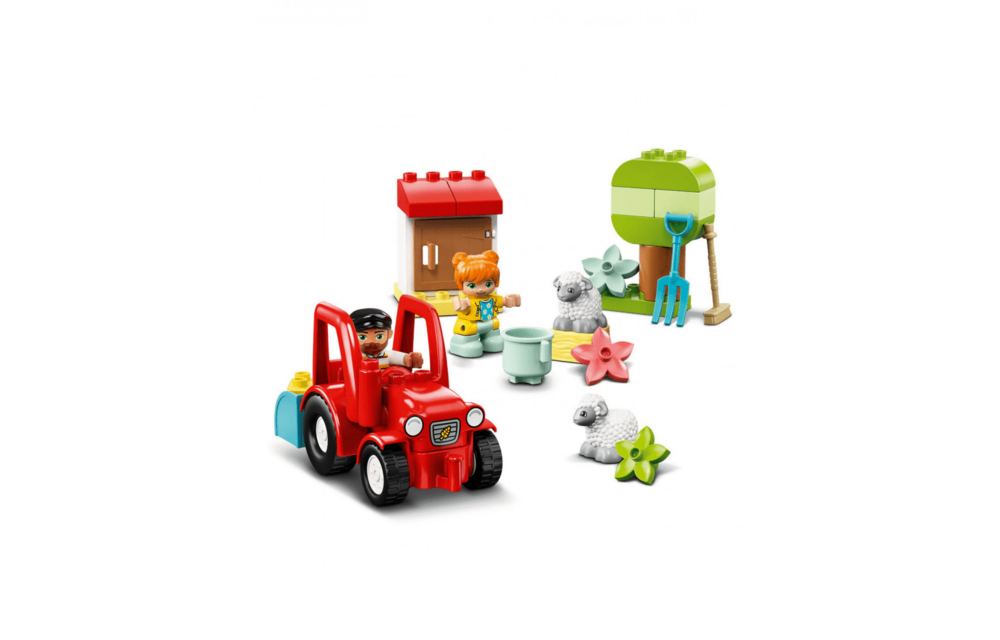 LEGO DUPLO Landbouwtractor en dieren verzorgen | 10950