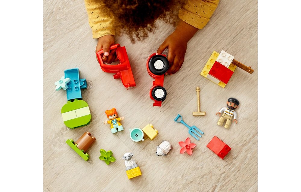 LEGO DUPLO Landbouwtractor en dieren verzorgen | 10950