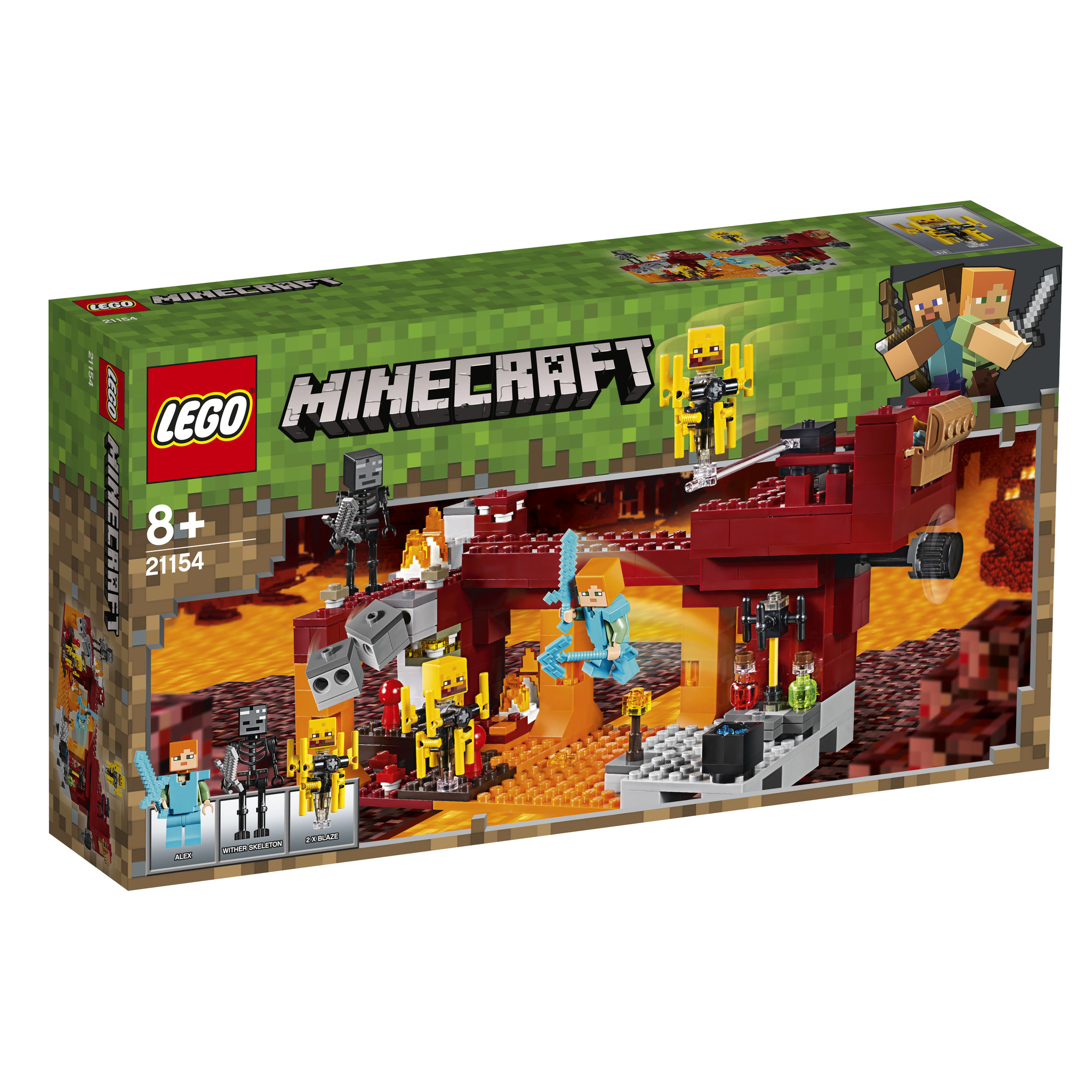 Lego Minecraft Blaze Brug Kopen Bouwspeelgoed Nl