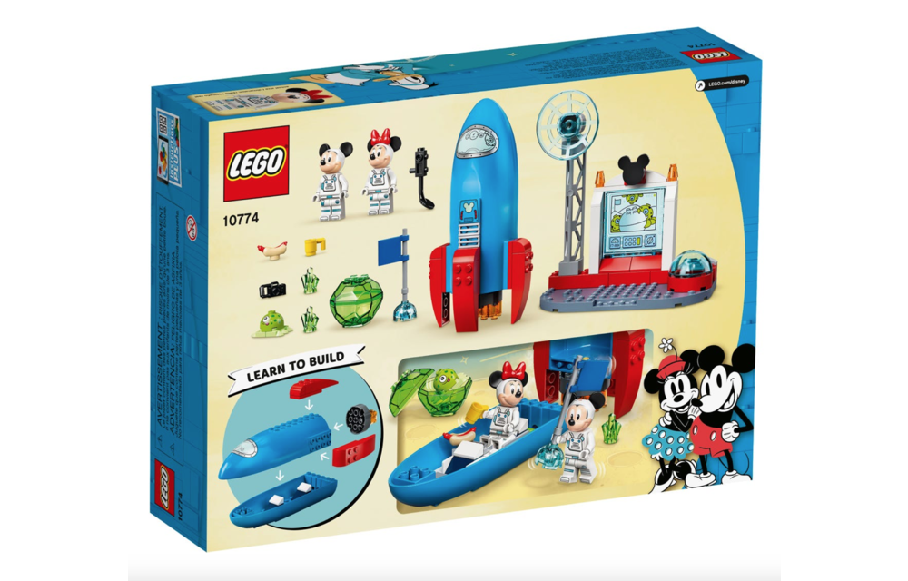 LEGO Disney Mickey Mouse and Minnie Mouse`s Ruimteraket | 10774