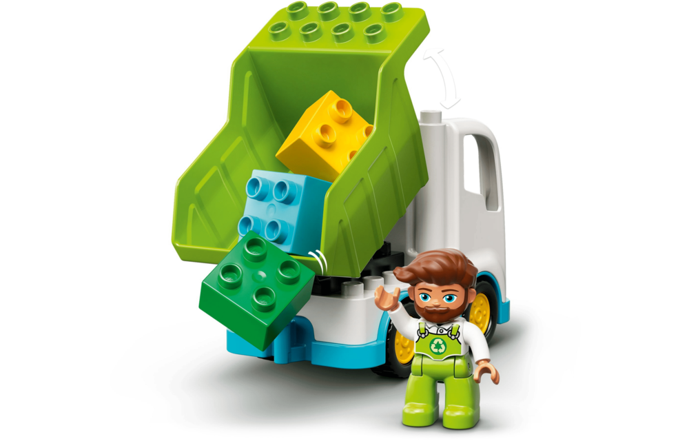 LEGO DUPLO Vuilniswagen en Recycling | 10945