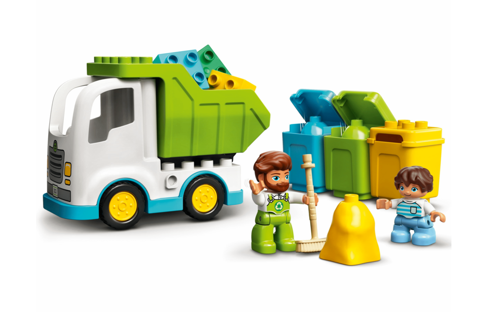LEGO DUPLO Vuilniswagen en Recycling | 10945