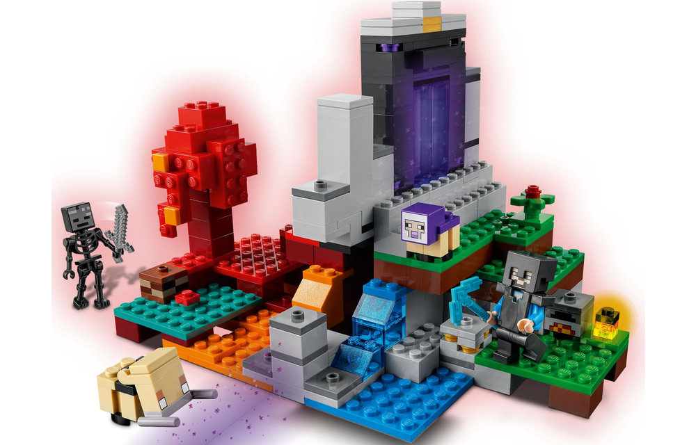 LEGO Minecraft Het Verwoeste Portaal | 21172