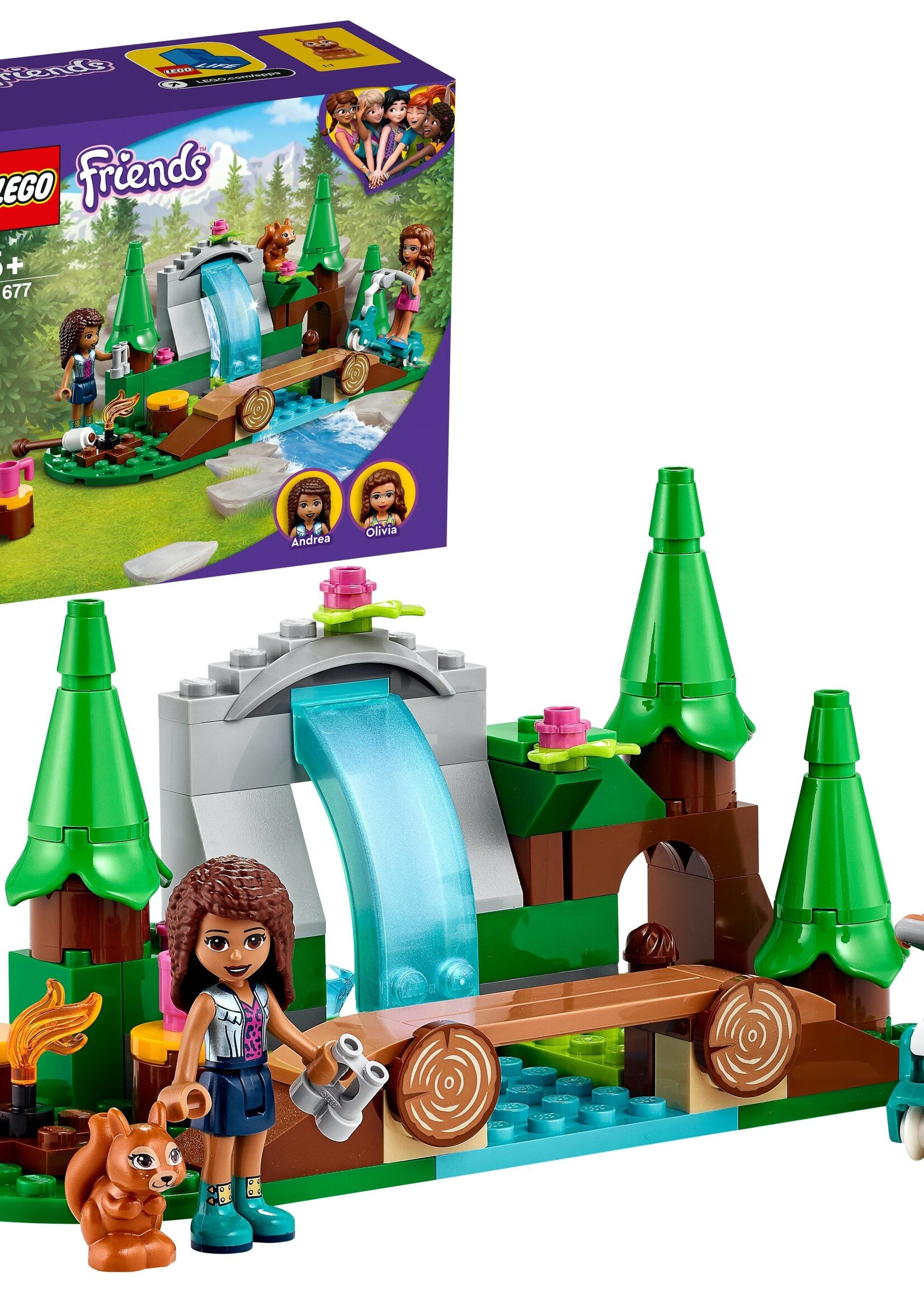 LEGO LEGO Friends Waterval in het Bos | 41677