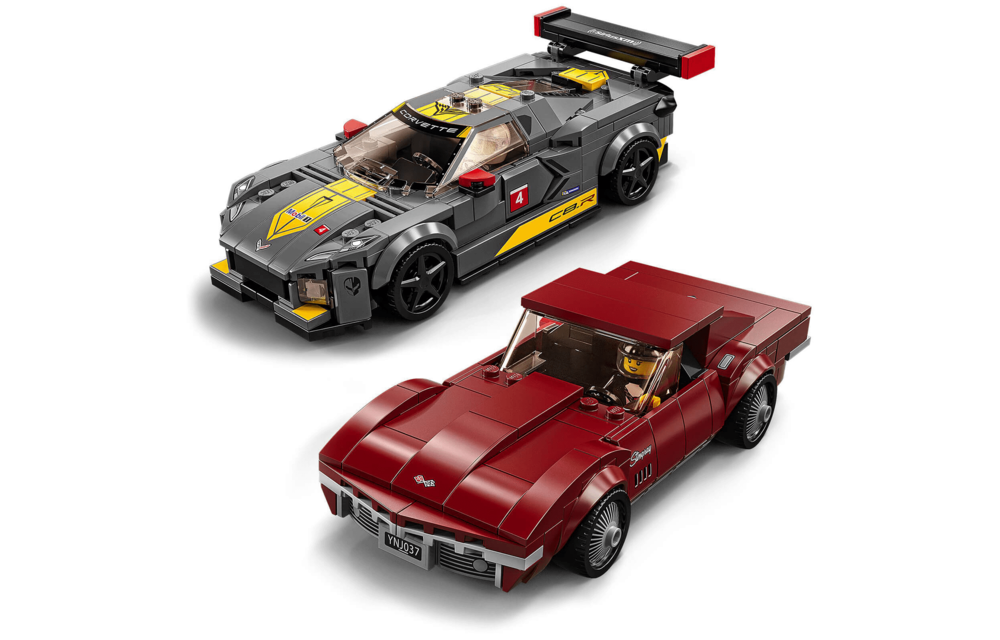 LEGO Speed Champions Chevrolet Corvette C8.R racewagen en 1968 Chevrolet Corvette | 76903