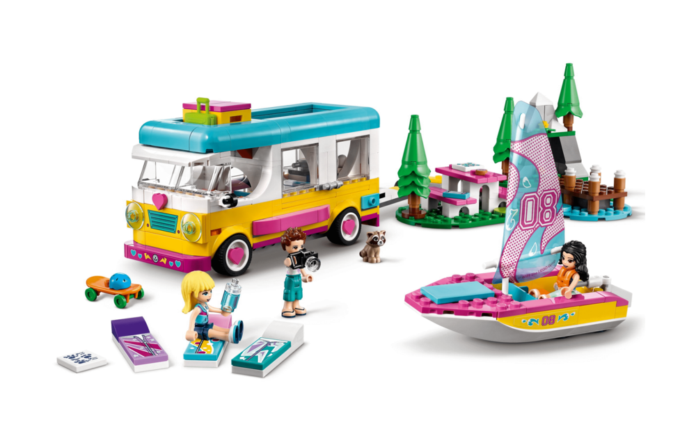 LEGO Friends Boscamper en Zeilboot | 41681