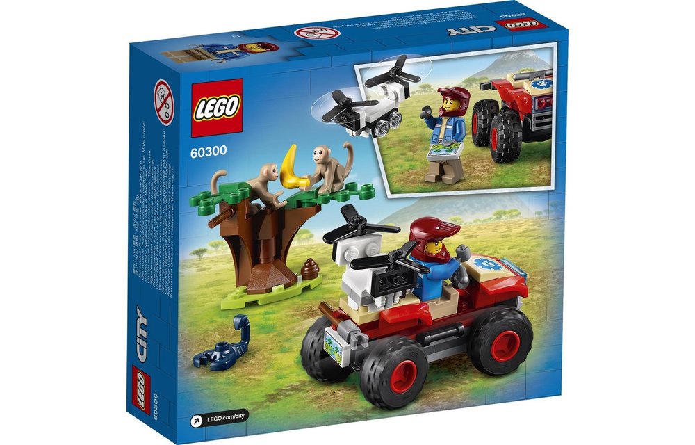 LEGO City ATV wildlife rescue | 60300