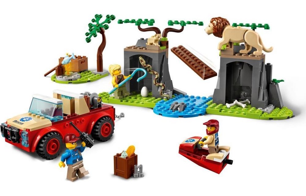 LEGO City Off-roader wildlife rescue | 60301