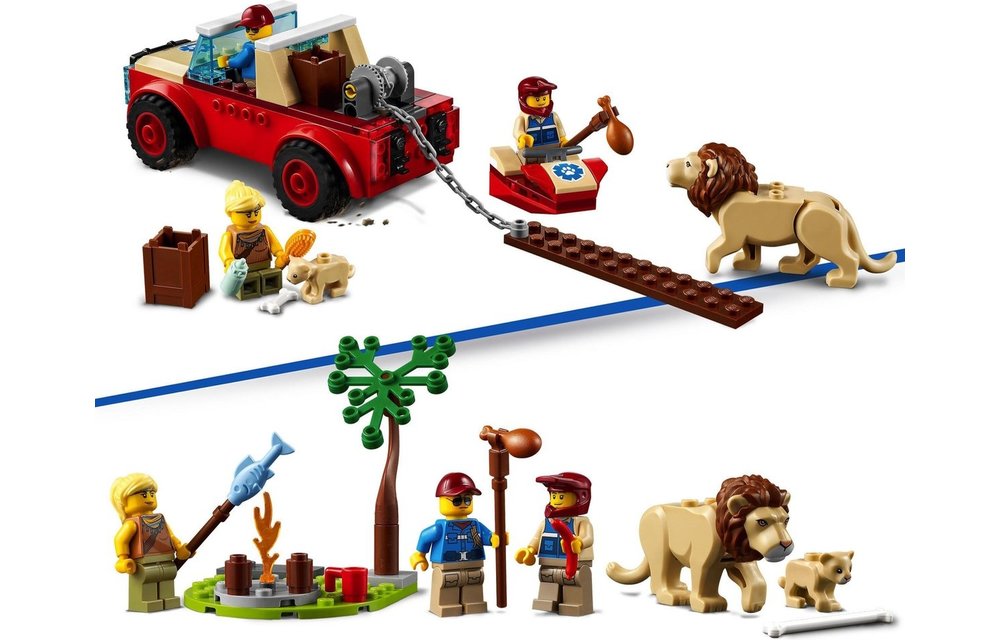 LEGO City Off-roader wildlife rescue | 60301