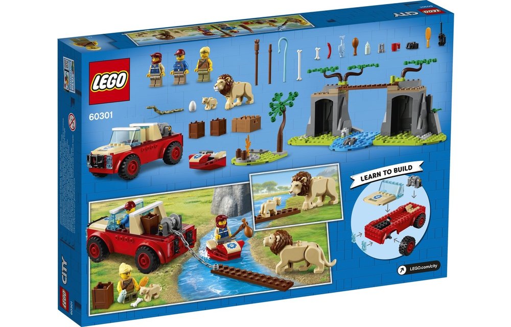 LEGO City Off-roader wildlife rescue | 60301