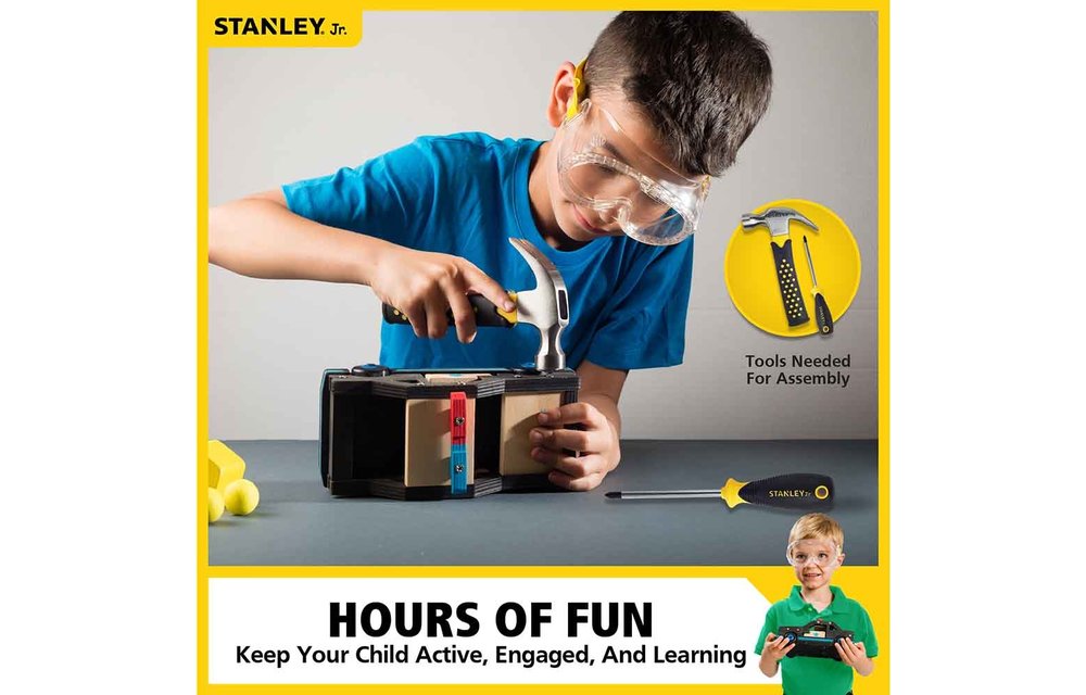 Stanley Jr. Houten Politieauto bouwpakket