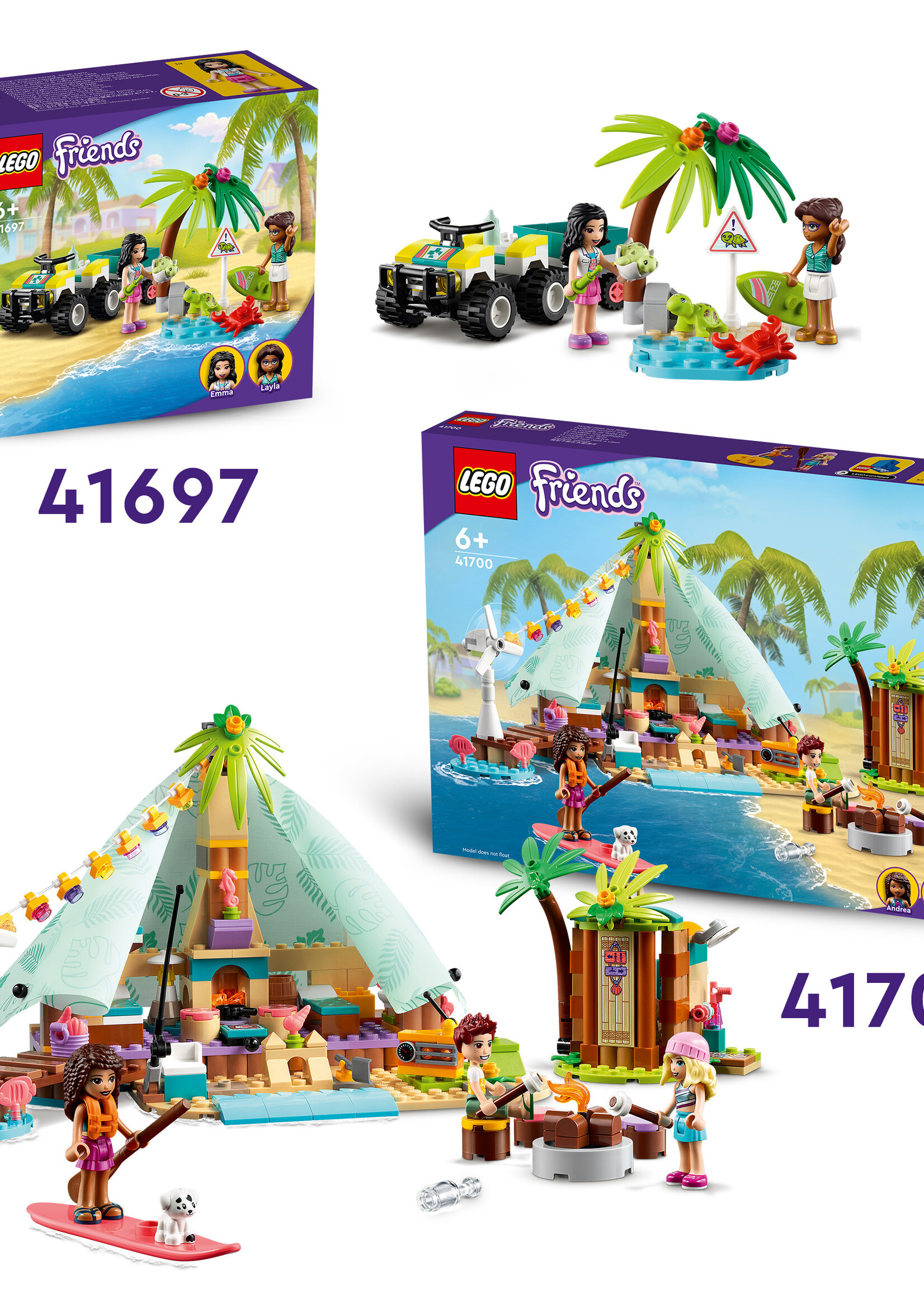 LEGO LEGO Friends Strand glamping | 41700