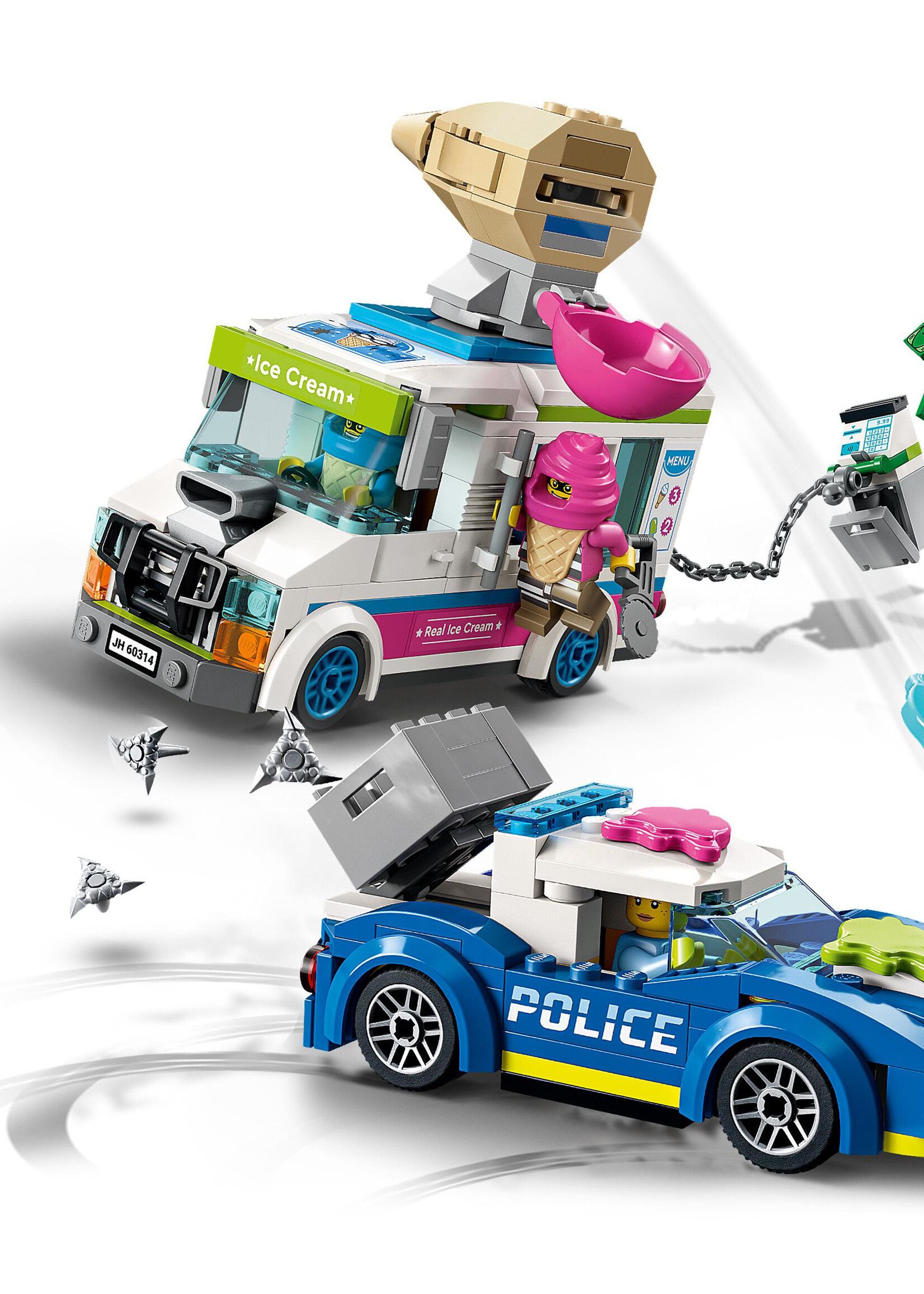 LEGO LEGO City IJswagen politieachtervolging | 60314