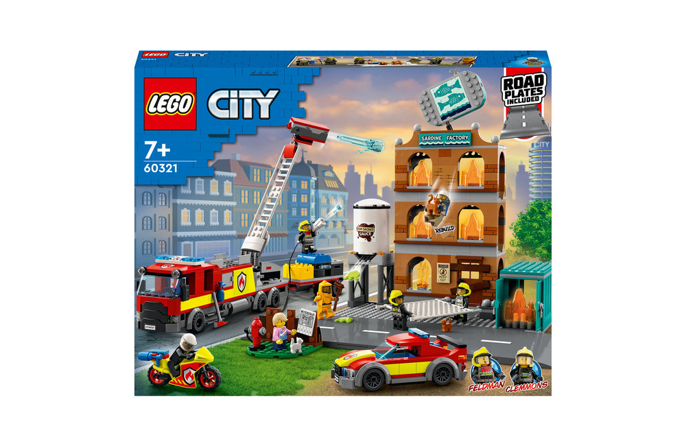 draadloos produceren paspoort LEGO City Brandweerteam | 60321 kopen? - Bouwspeelgoed.nl