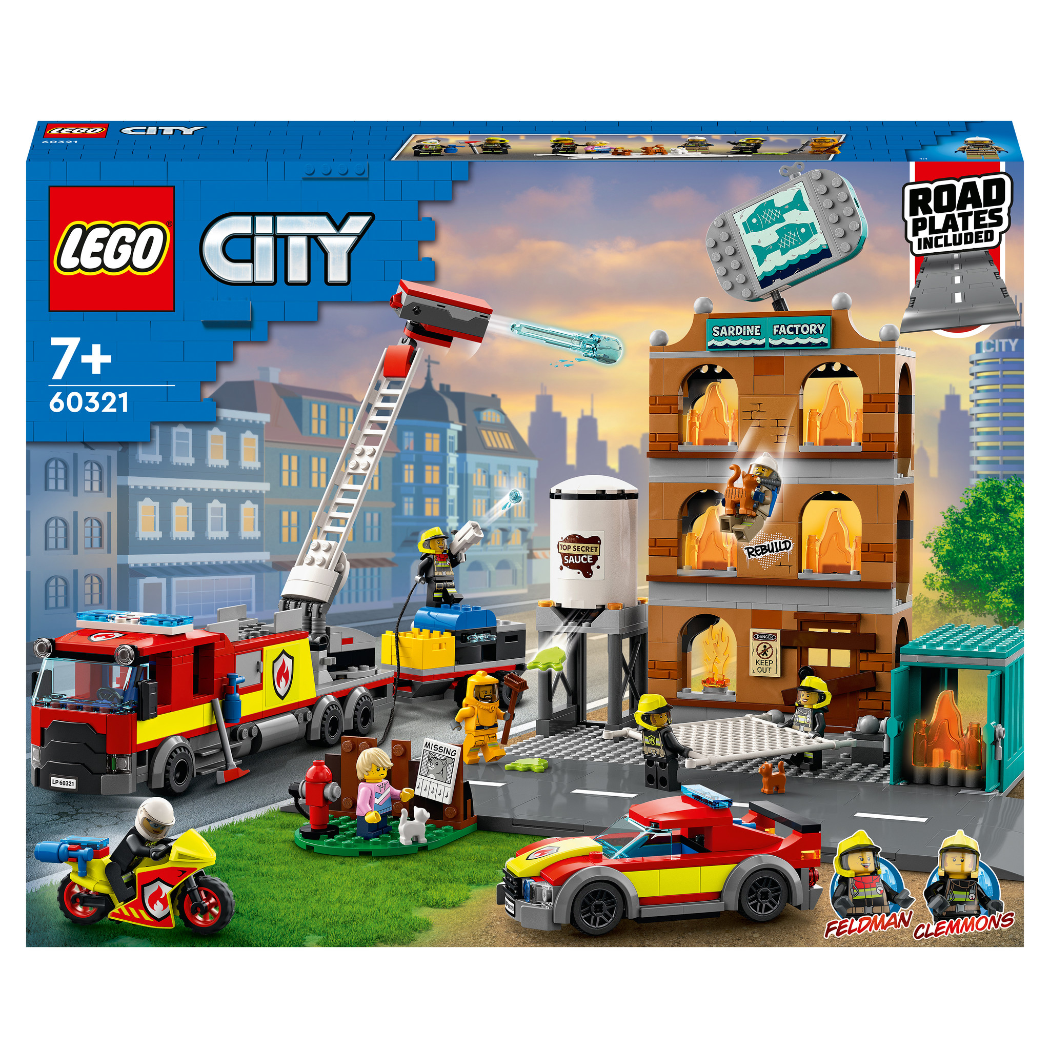 Paragraaf Skim Het hotel LEGO City Brandweerteam | 60321 kopen? - Bouwspeelgoed.nl