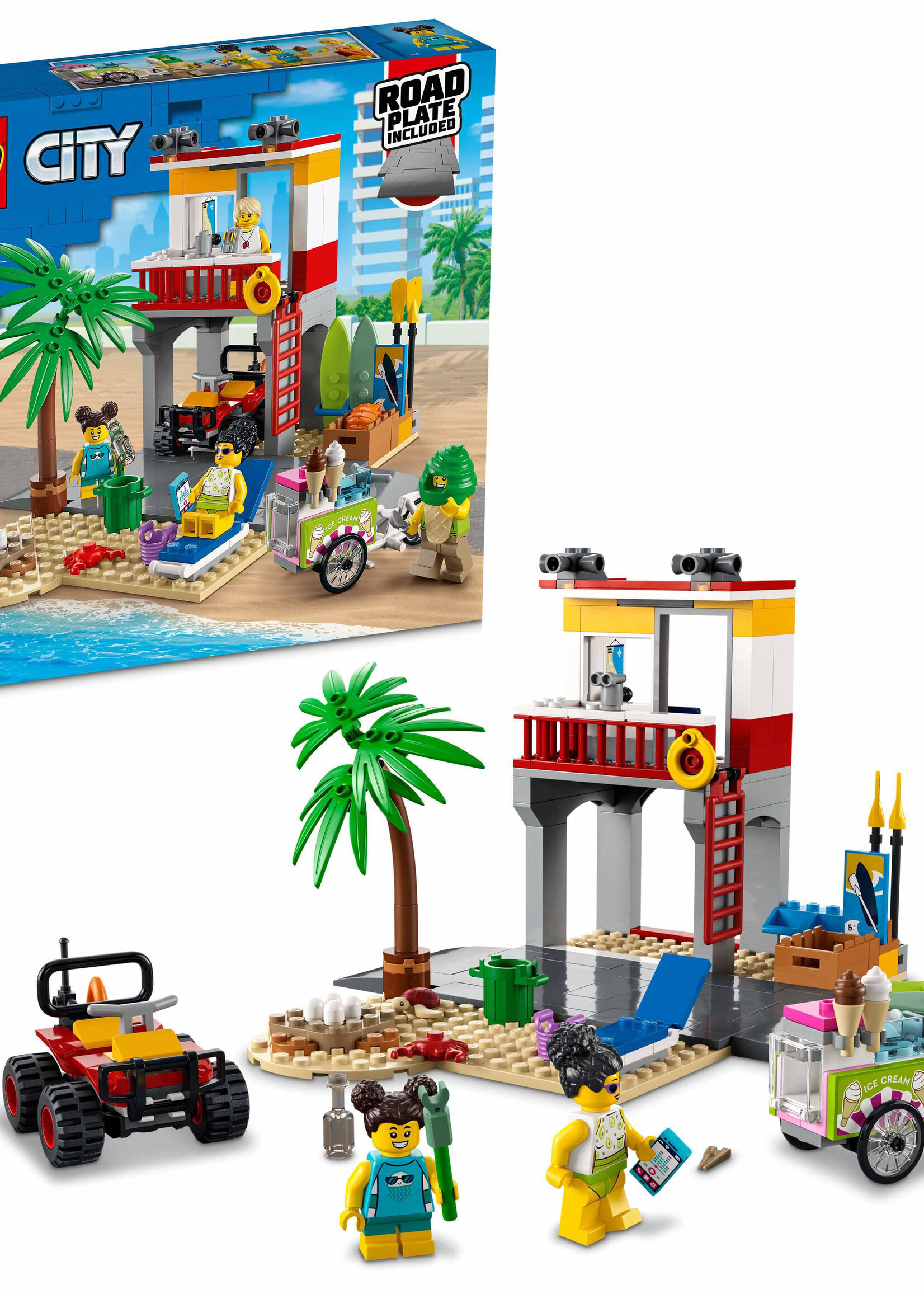 LEGO LEGO City Strandwachter uitkijkpost | 60328