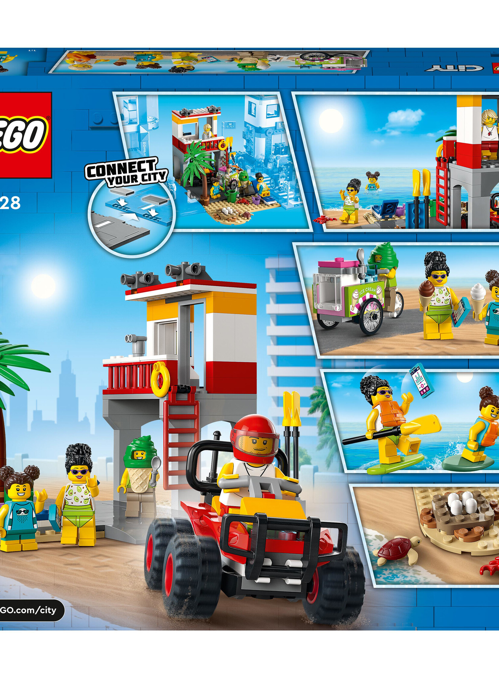 LEGO LEGO City Strandwachter uitkijkpost | 60328