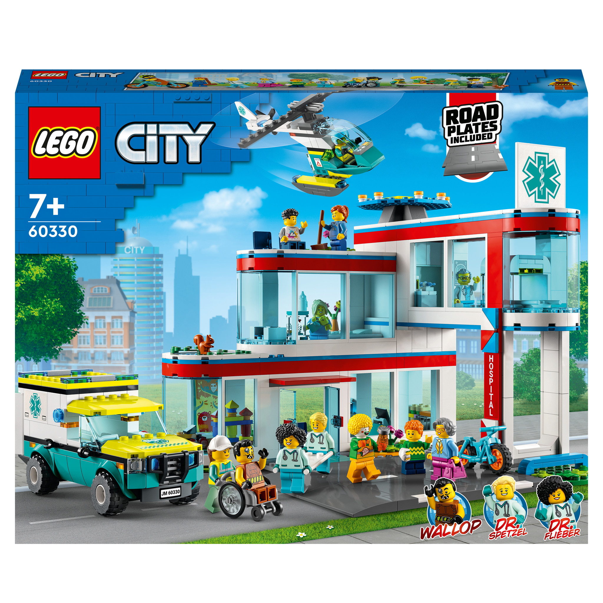 omdraaien Spektakel Lijken LEGO City Ziekenhuis | 60330 kopen? - Bouwspeelgoed.nl