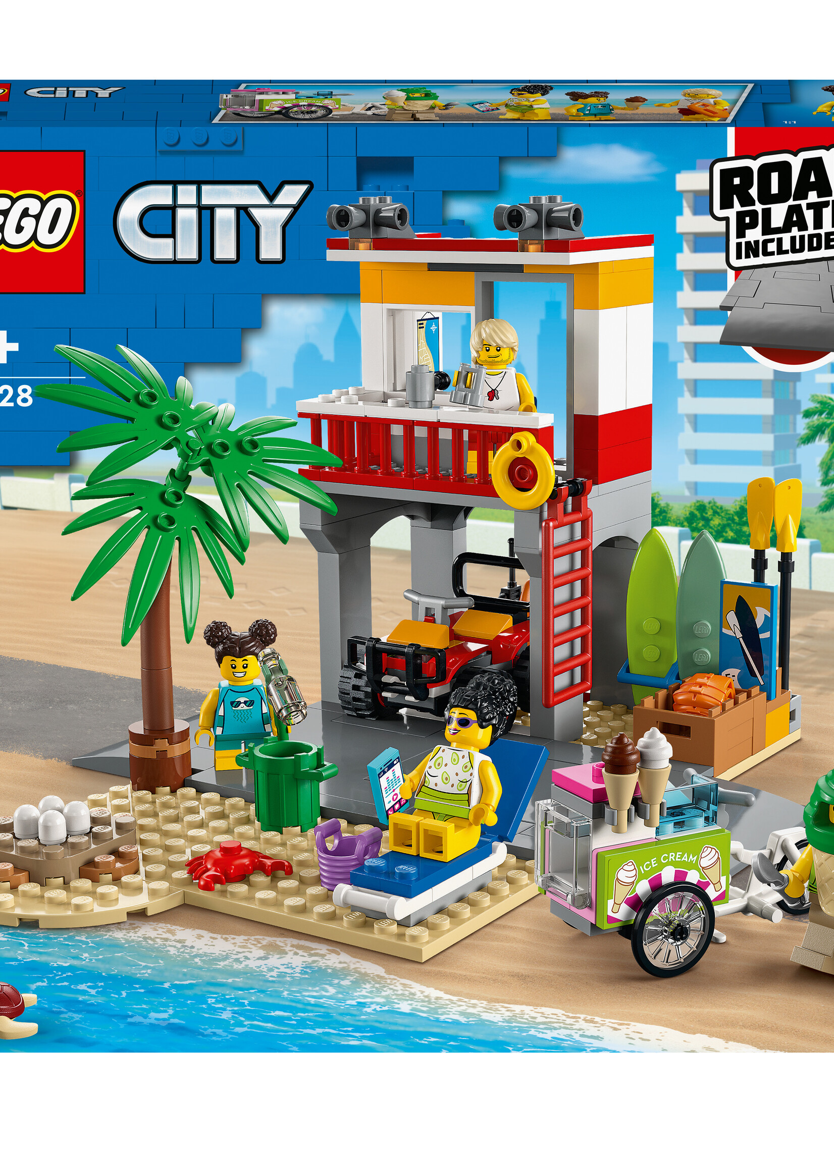 LEGO LEGO City Strandwachter uitkijkpost | 60328