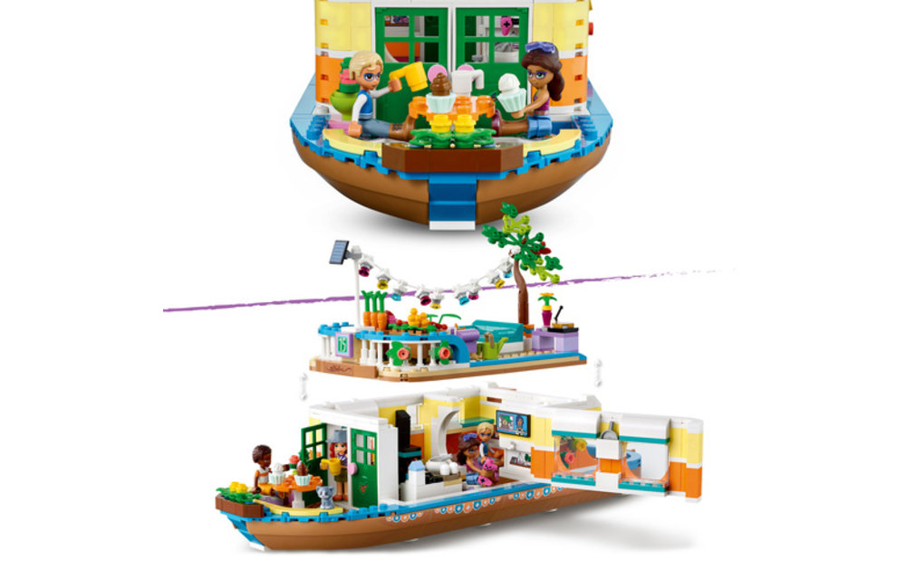 element Carrière krans LEGO Friends Woonboot | 41702 kopen? - Bouwspeelgoed.nl