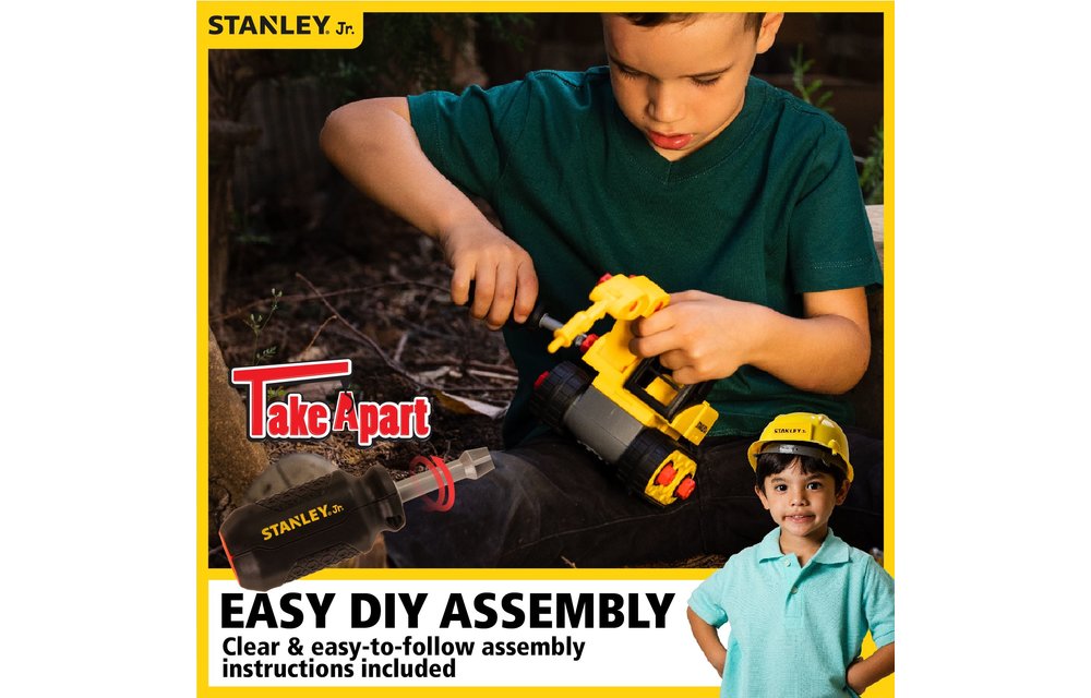 Stanley Jr. Take A Part constructieset 57-delig