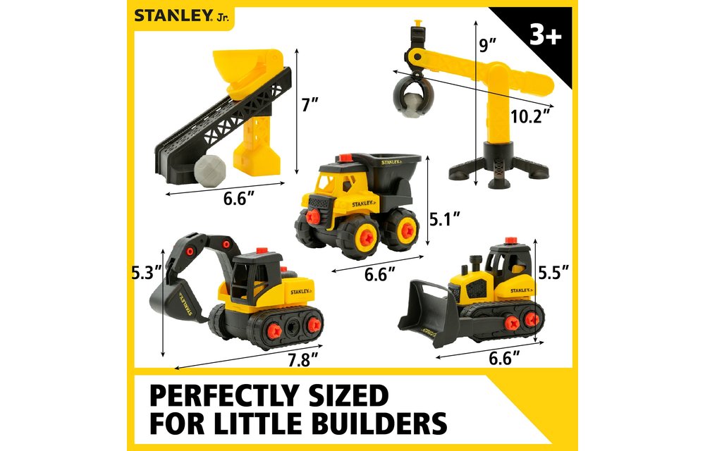 Stanley Jr. Take A Part constructieset 57-delig