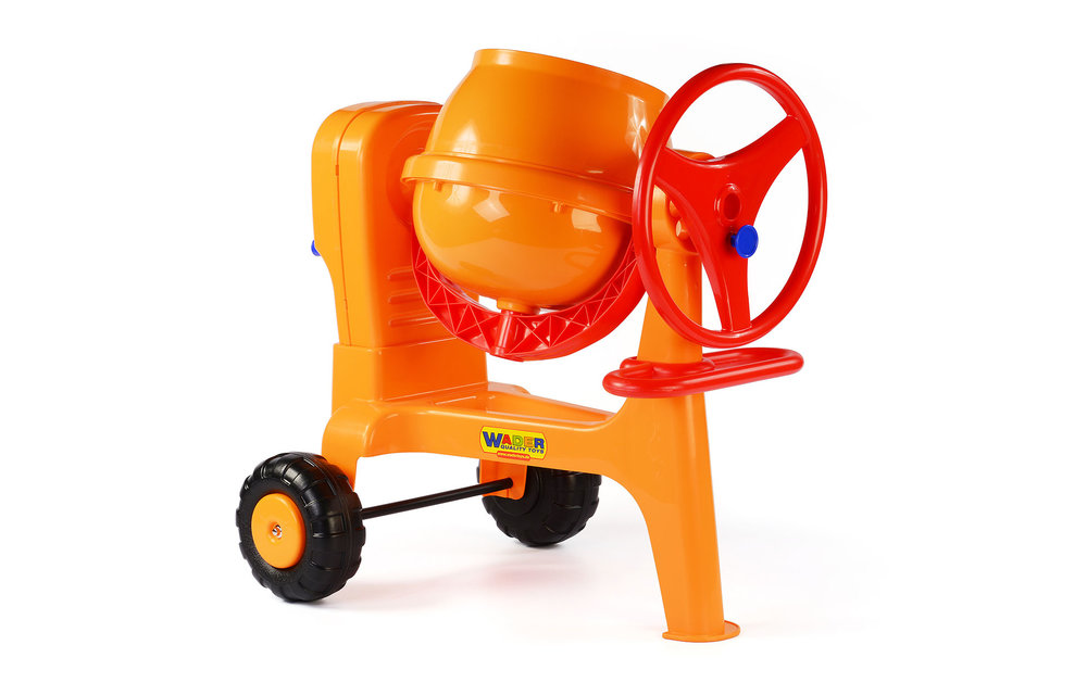 Wader betonmolen met accessoires