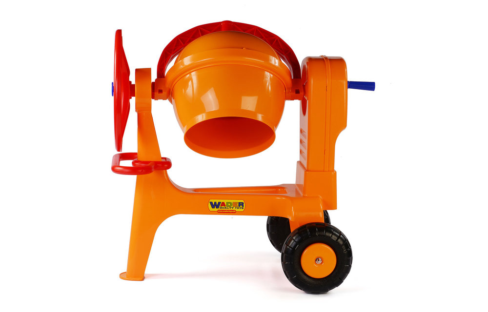 Wader speelgoed betonmolen met accessoires